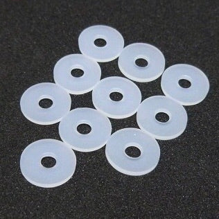 3pc Silicone Washer 3mm x 10mm for Dinky, + 10, XStar or similar bottles.