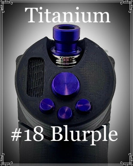 BMM Lathe Turned Accessories - Titanium
