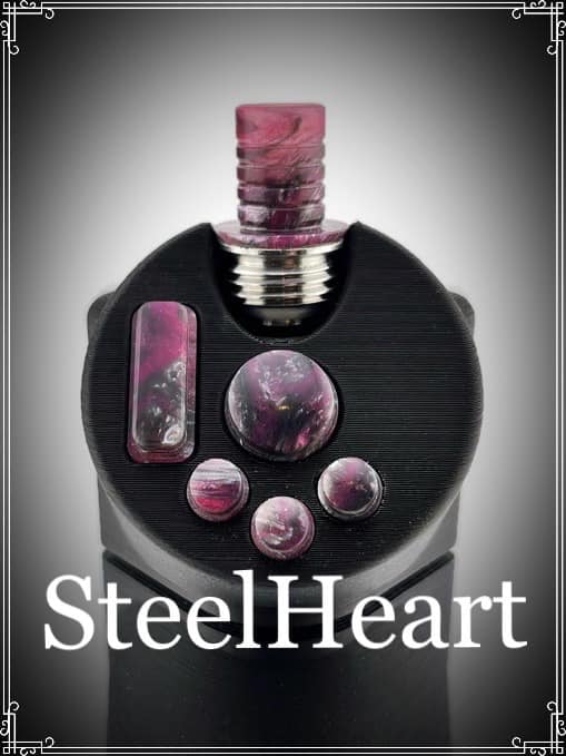 BMM Acrylic Accessory Parts - Steel Heart