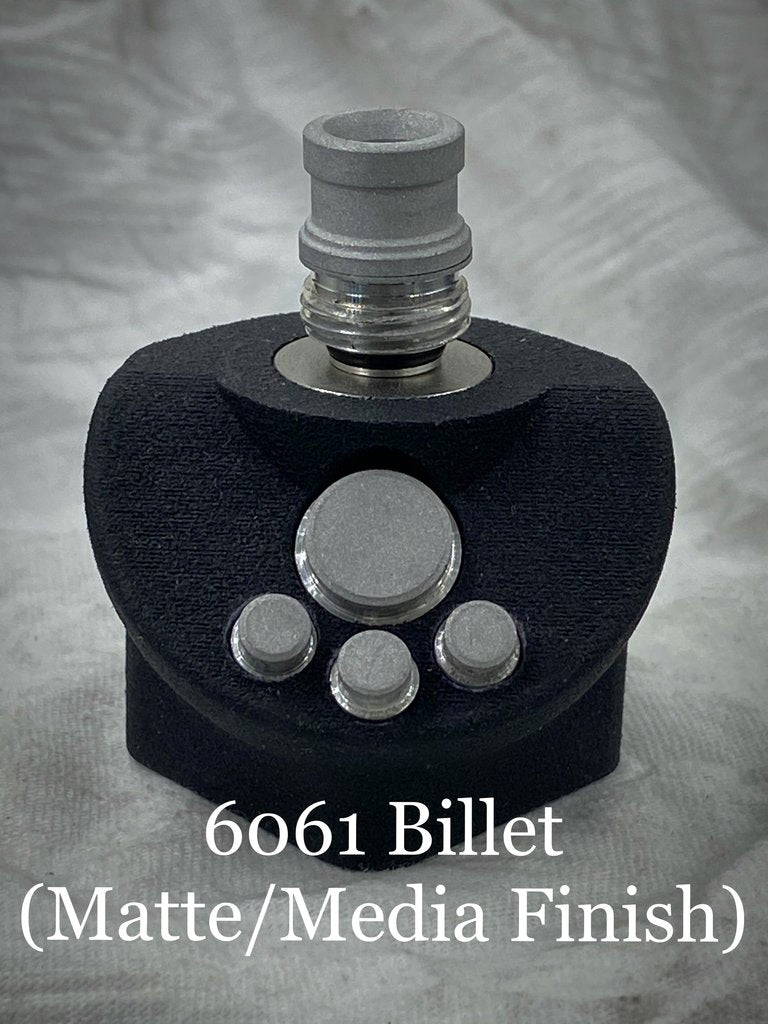 BMM Lathe Turned Accessories - Matte Finish 6061 Billet Aluminum