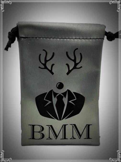Limited Edition BMM Holiday Laser Etched Leatherette Bag