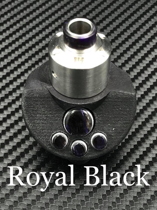 BMM Lathe Turned Accessories - Royal Black