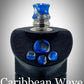 BMM Lathe Turned Accessories - Caribbean Wave