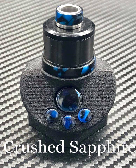 BMM Lathe Turned Accessories - Crushed Sapphire