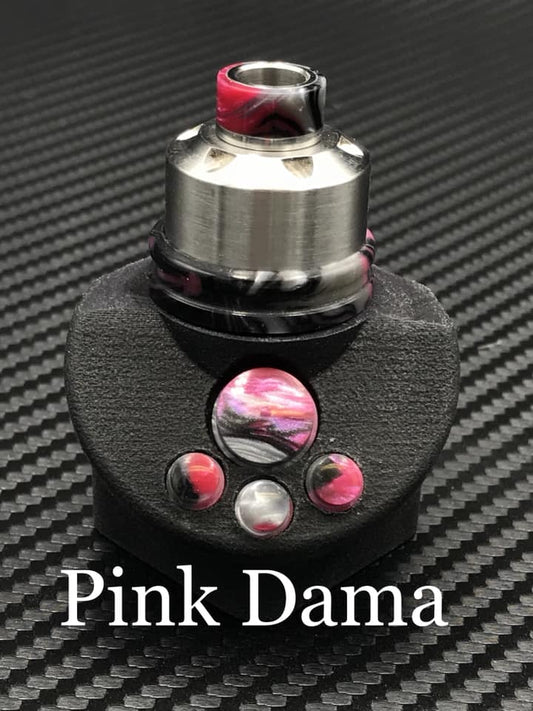 BMM Lathe Turned Accessories - Pink Dama