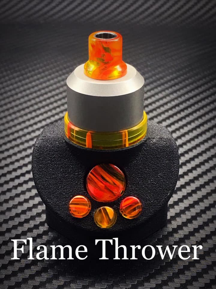 BMM Lathe Turned Accessories - Flame  Thrower