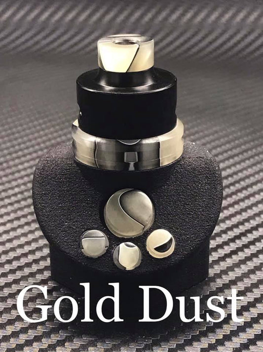 BMM Lathe Turned Accessories - Gold Dust