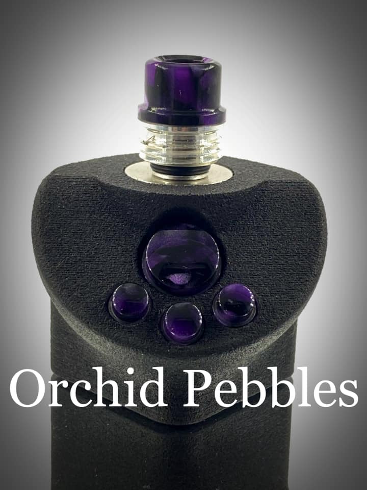 BMM Lathe Turned Accessories - Orchid Pebbles