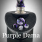 BMM Lathe Turned Accessories - Purple Dama