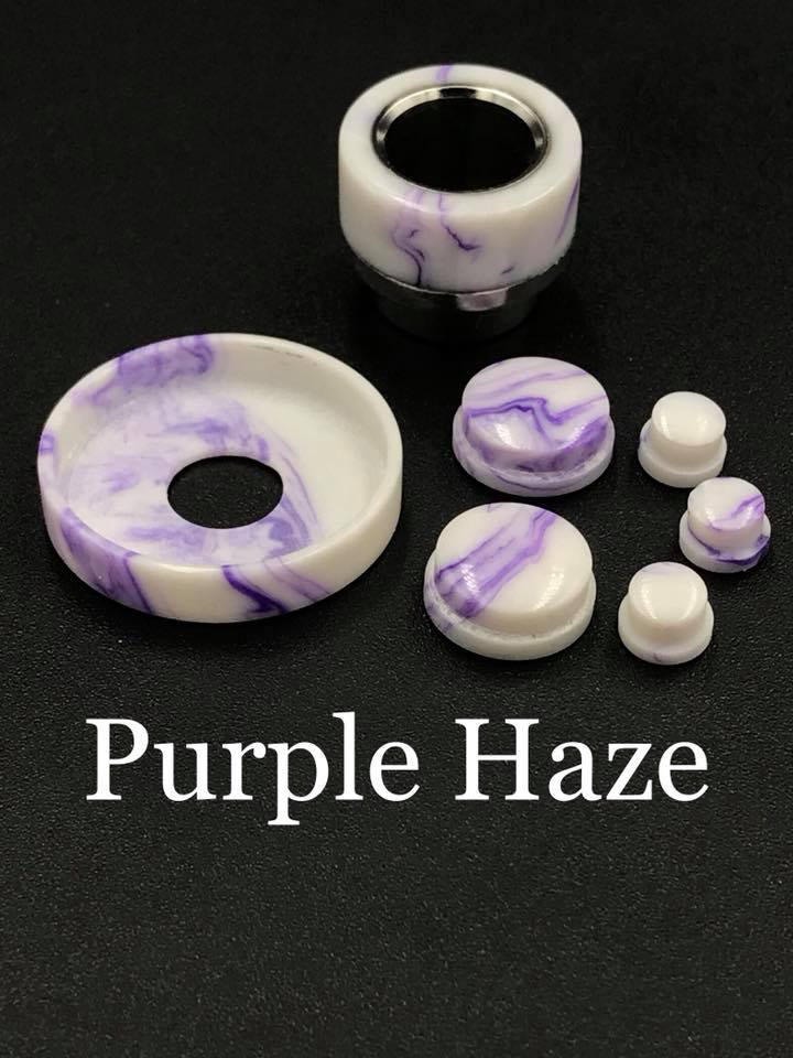 BMM Lathe Turned Accessories - Purple Haze
