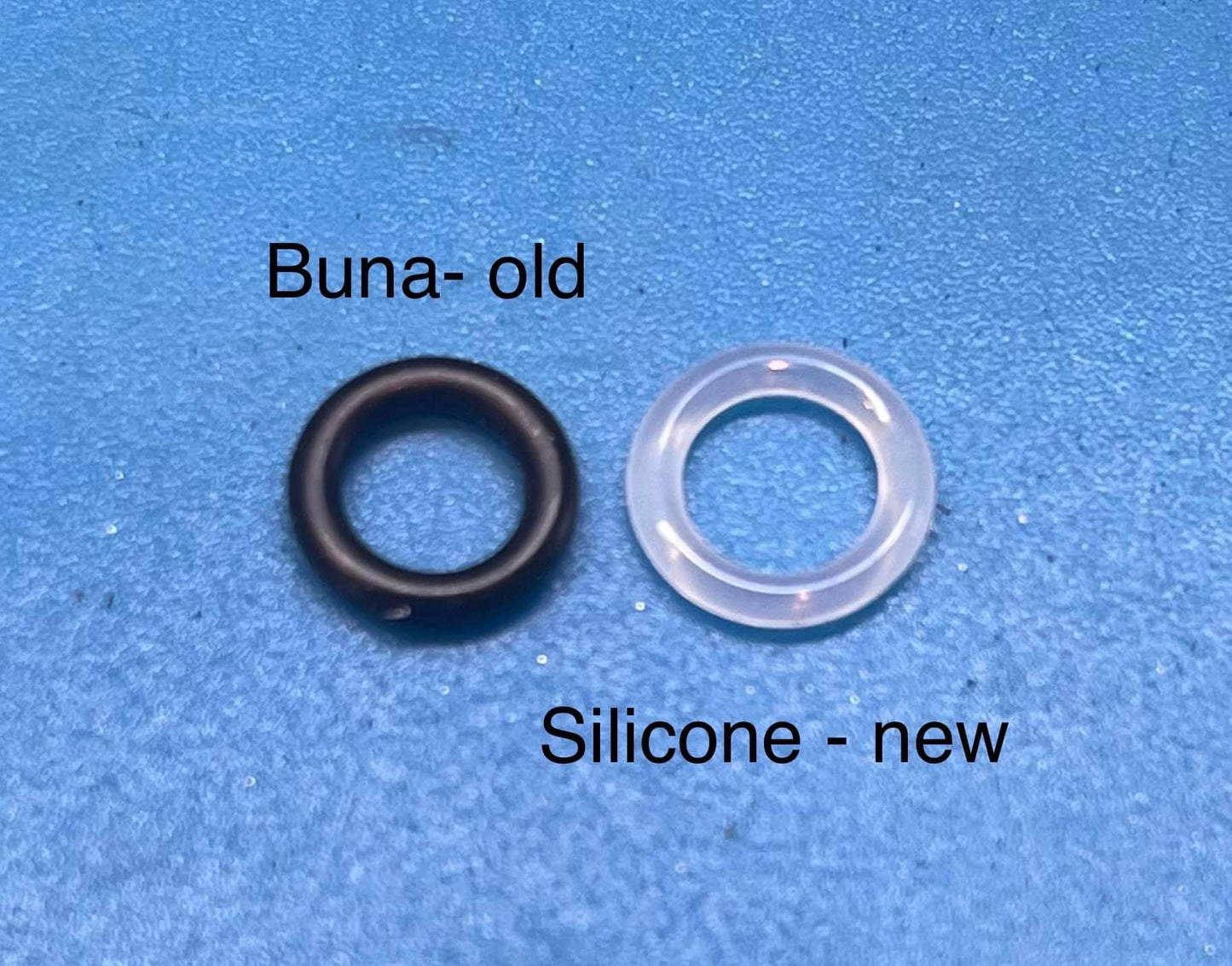 4pc - Clear Silicone DT O-Ring