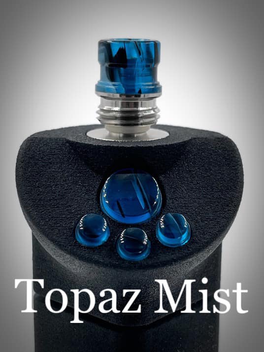 BMM Lathe Turned Accessories - Topaz Mist