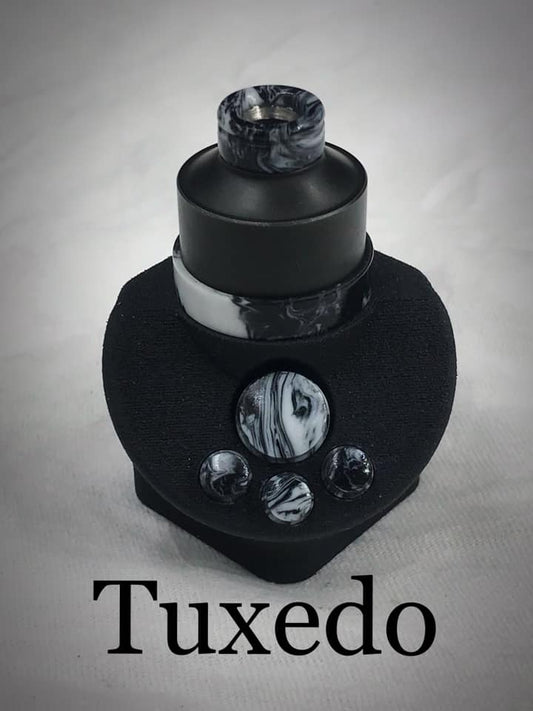 BMM Lathe Turned Accessories - Tuxedo