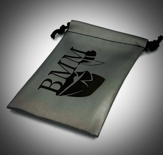 BMM Laser Etched Leatherette Bag