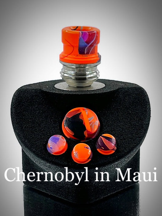 BMM Lathe Turned Accessories - Chernobyl in Maui